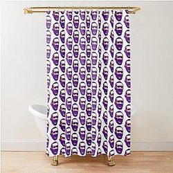 Petr Yan Purple Shower Curtain