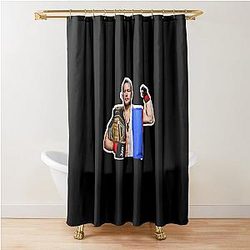 Petr Yan No Mercy UFC 273 Fighter Shower Curtain