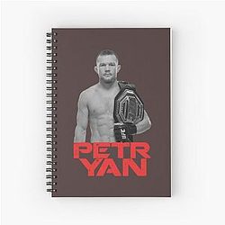 Petr Yan Spiral Notebook