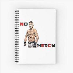 Petr Yan - No Mercy MMA Fighter Spiral Notebook