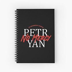 Petr Yan No Mercy Spiral Notebook