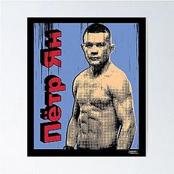 Retro Petr Yan Poster