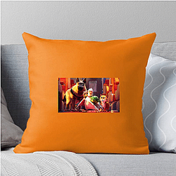 Train Adventure Pets On A Train Pillows Cover