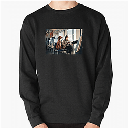 Police Dog Pets On A Train Sweatshirts