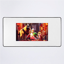 Train Adventure Pets On A Train Mouse Pads