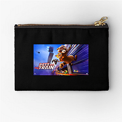 Heroic Paws Pets On A Train Zipper Pouches