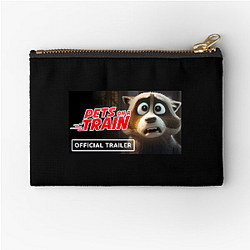 Runaway Chaos Pets On A Train Zipper Pouches