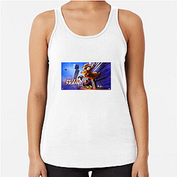 Heroic Paws Pets On A Train Tank Tops