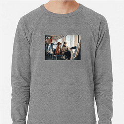 Police Dog Pets On A Train Sweatshirts