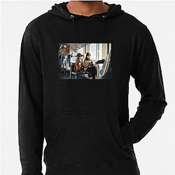 Police Dog Pets On A Train Hoodies