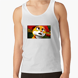 Speedy Rescue Pets On A Train Tank Tops