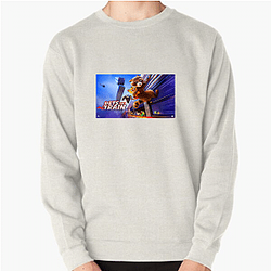 Heroic Paws Pets On A Train Sweatshirts