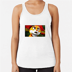 Speedy Rescue Pets On A Train Tank Tops