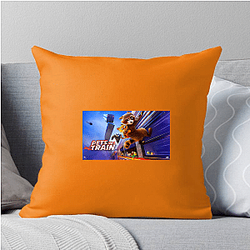 Heroic Paws Pets On A Train Pillows Cover