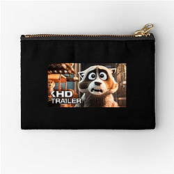 Family Fun Pets On A Train Zipper Pouches
