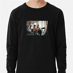 Police Dog Pets On A Train Sweatshirts