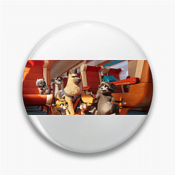 High Stakes Pets On A Train Pins