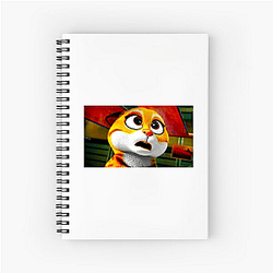 Speedy Rescue Pets On A Train Notebook