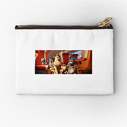 High Stakes Pets On A Train Zipper Pouches