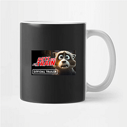 Runaway Chaos Pets On A Train Mugs