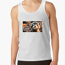 Family Fun Pets On A Train Tank Tops