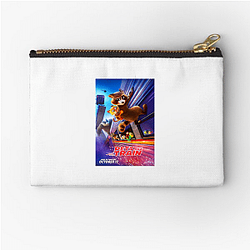 Animal Heist Pets On A Train Zipper Pouches