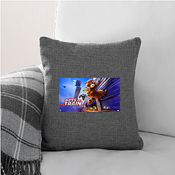 Heroic Paws Pets On A Train Pillows Cover