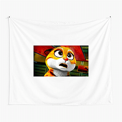 Speedy Rescue Pets On A Train Tapestries