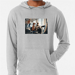 Police Dog Pets On A Train Hoodies