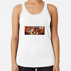 High Stakes Pets On A Train Tank Tops