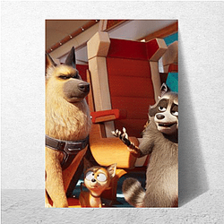 High Stakes Pets On A Train Posters