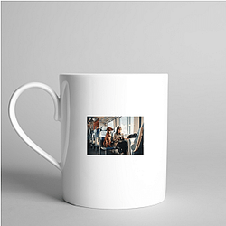 Police Dog Pets On A Train Mugs