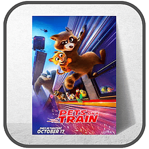 Pets On A Train Posters