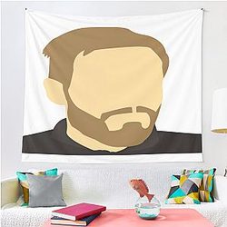 Pewdiepie Minimalist Pop Art Tapestry Premium Merch Store
