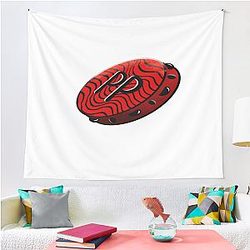 Pewdiepie Big Pp Tambourine Design Tapestry Premium Merch Store