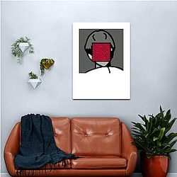 Pewdiepie Logo Canvas Print Premium Merch Store