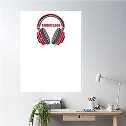 Pewdiepie 100 Million Celibration Poster Premium Merch Store