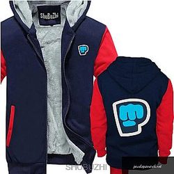 PewDiePie Jackets - PewDiePie Smash Logo Zipper Jackets