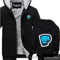 PewDiePie Jackets - PewDiePie Smash Logo Zipper Jacket