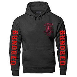 PewDiePie Hoodies - Black Color With Red Text PewDiePie Hoodie
