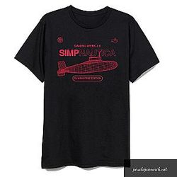 PewDiePie T-Shirts - Red Text Logo PewDiePie Merch T-Shirt