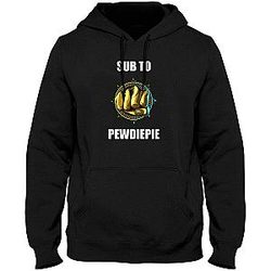 PewDiePie Hoodie - Sub To Pewdiepie Pullover Unisex Hoodie Streetwear