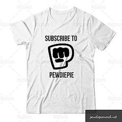 PewDiePie T-Shirts -  PewDiePie Smash Logo T-shirt