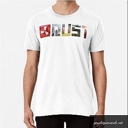 PewDiePie T-Shirts - PewdiepAie Rust Game Logo T-Shirt