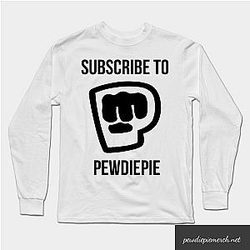 PewDiePie Long Sleeve - Subscribe to PewDiePie Long Sleeve