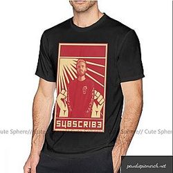 PewDiePie T-Shirts - PewDiePie Short Sleeve Cute Print Summer T-Shirt