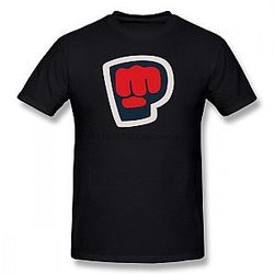 PewDiePie T-Shirts - PewDiePie Merchandise Streetwear Printed Mens Funny T-shirt