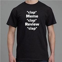 PewDiePie T-Shirts - PewDiePie Meme Review  O-Neck Fashion Print T Shirt