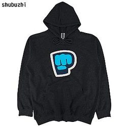 PewDiePie Hoodies - Famous Vlogger Men's Black Hoodie