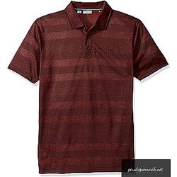 PewDiePie Polo Shirts - Men's Short Sleeve Shadow Stripe Polo